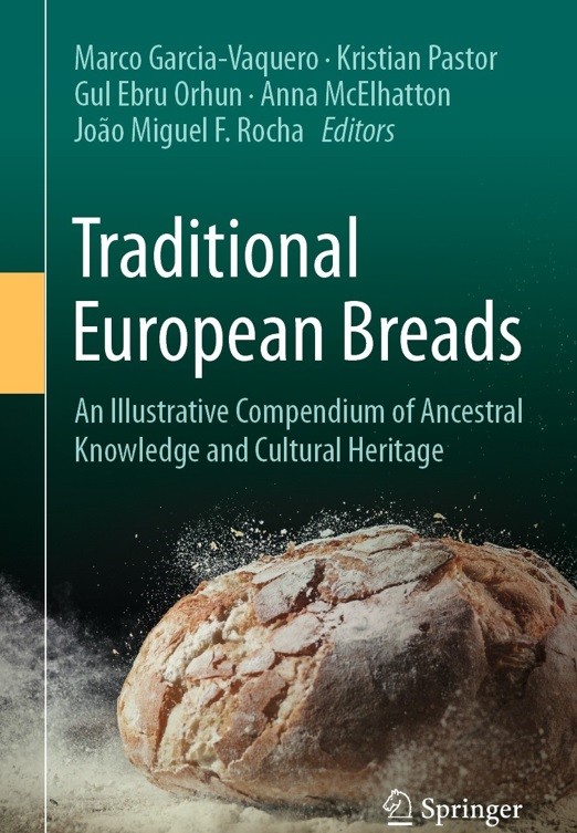 Okładka książki, w której autorką rozdziału „Traditional Polish Breads” jest prof. Anna Diowksz