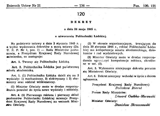 arch. Biblioteki PŁ