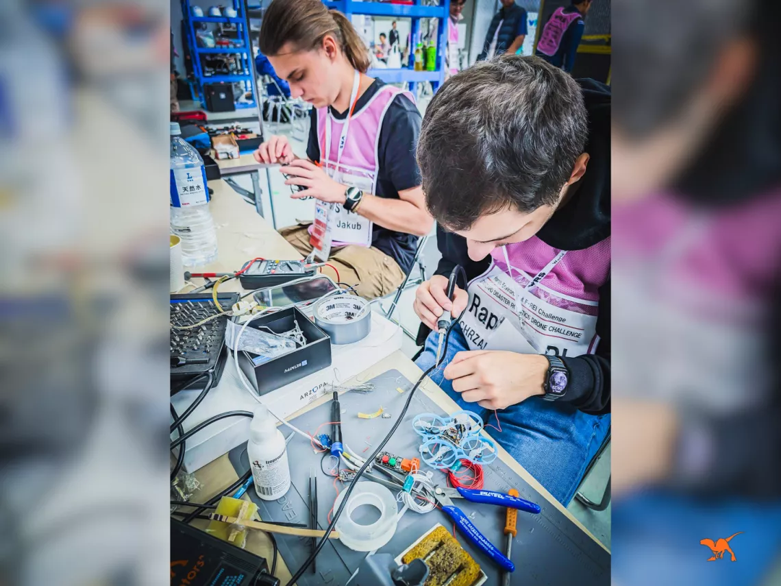 Praca w czasie zawodów