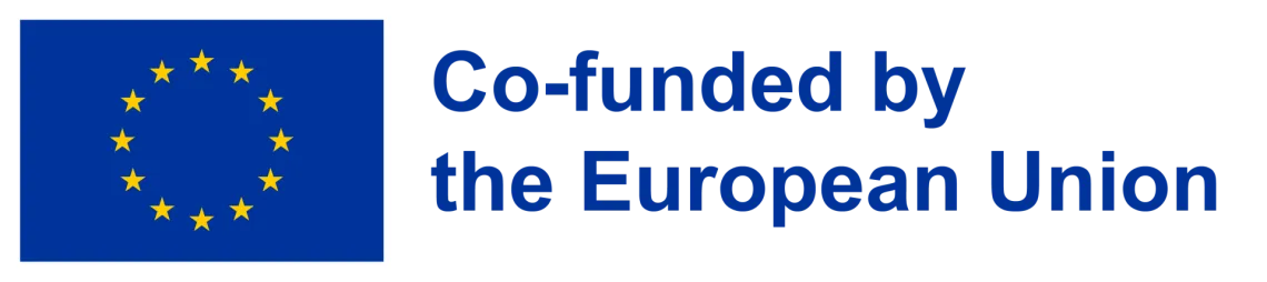 logo z flagą unijną i napisem Co-funded by the European Union