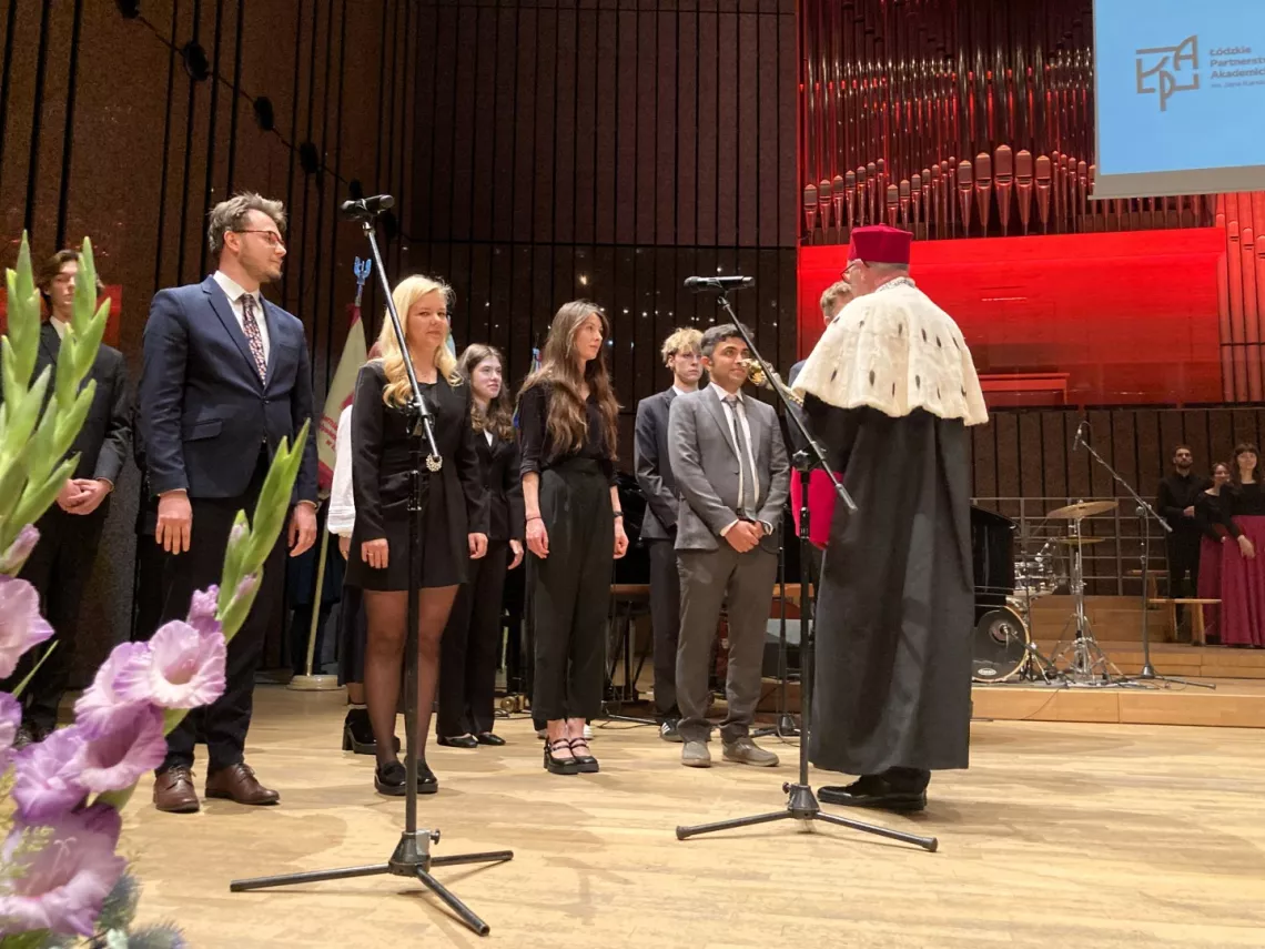 Immatrykulacja studentek, studentów, doktorantek i doktorantów przez rektora