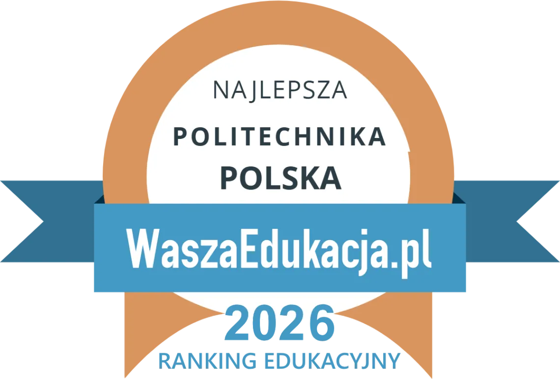 Brązowy medal za 3. miejsce w Polsce wśród uczelni technicznych