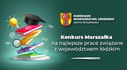 grafika z książkami, żarówką i czapką studencką 