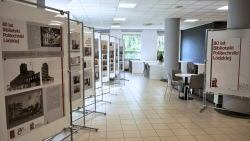 Ekspozycja plakatów z okazji 80-lecia Biblioteki PŁ